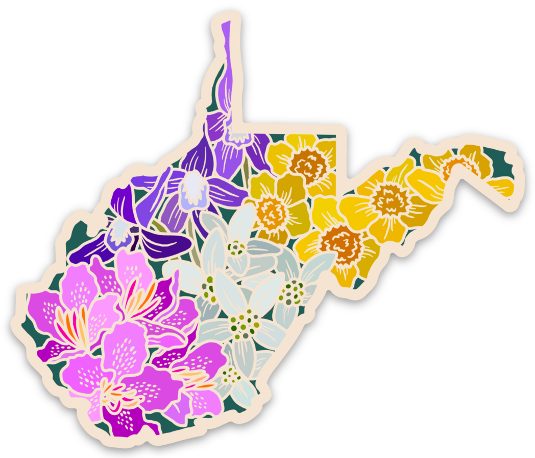 West Virginia Wildflower | Sticker