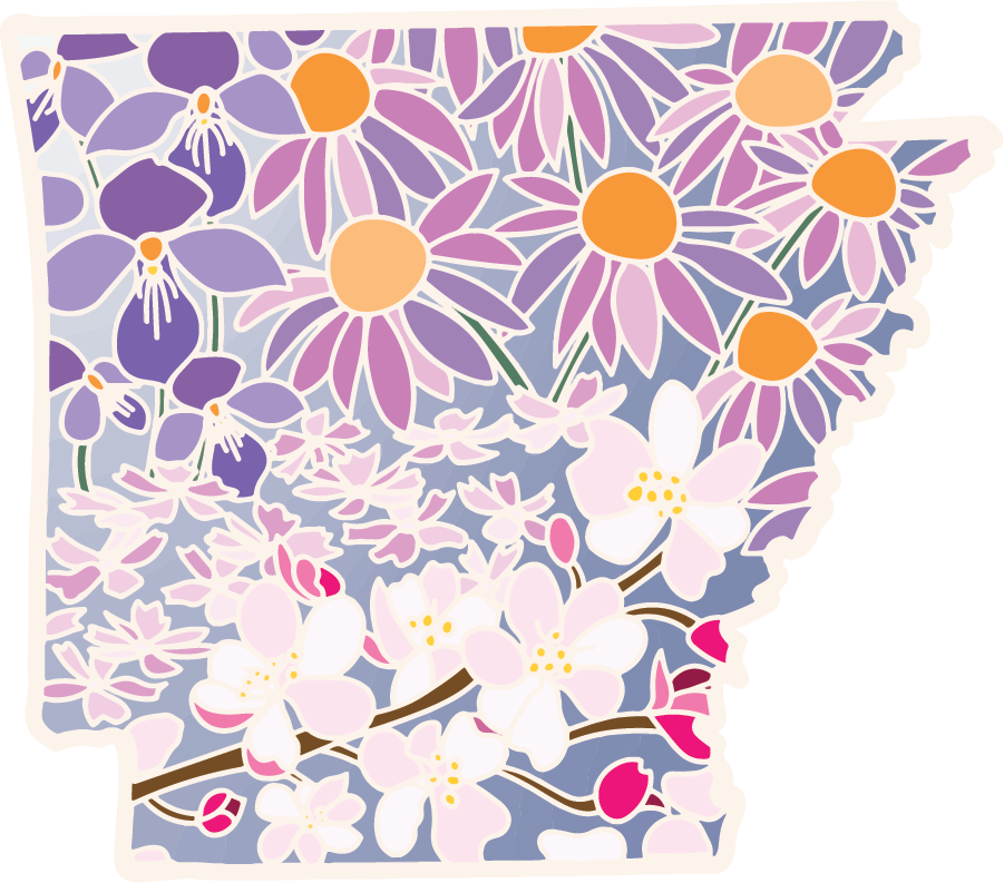 Arkansas Wildflower | Sticker