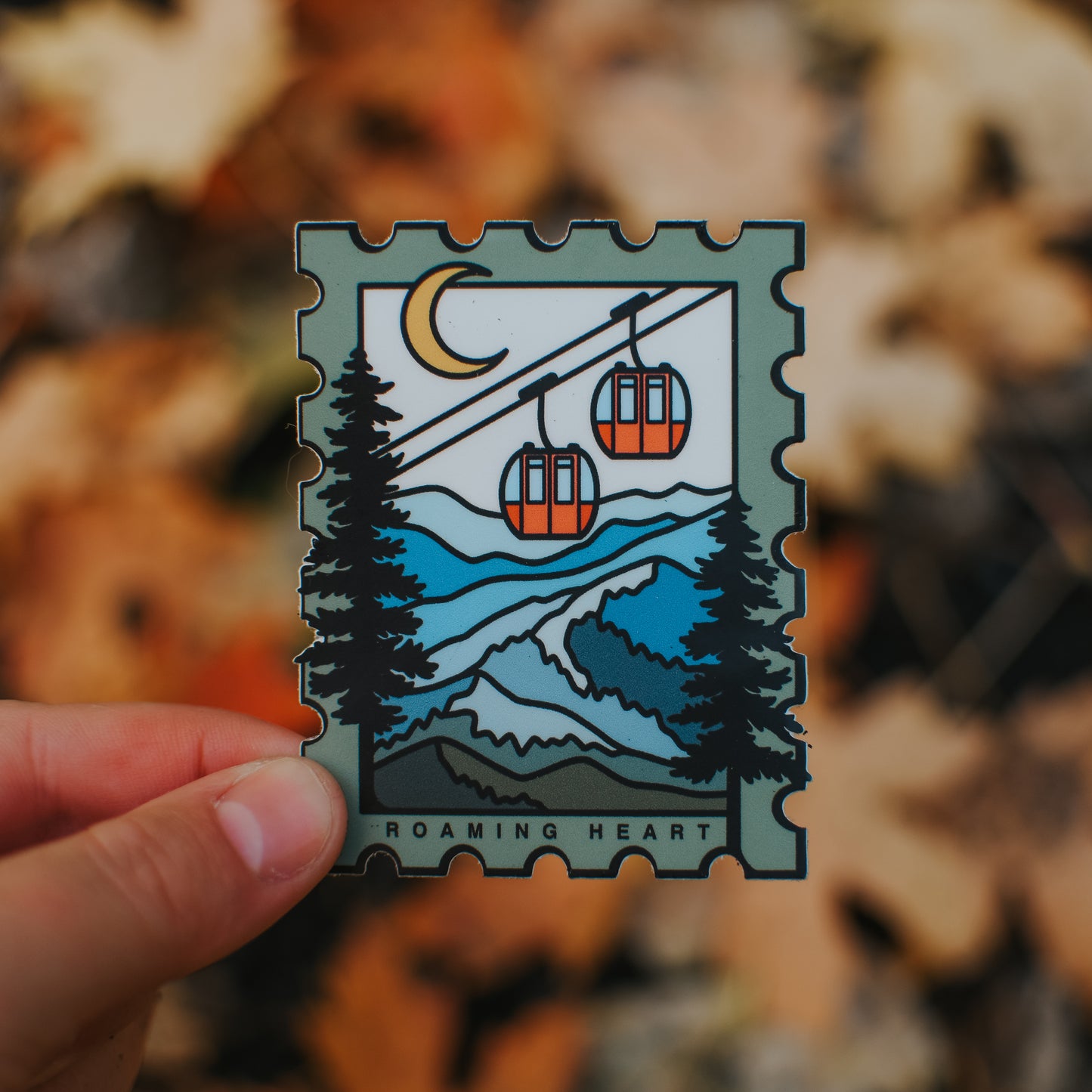 Ski Stamp | Sticker