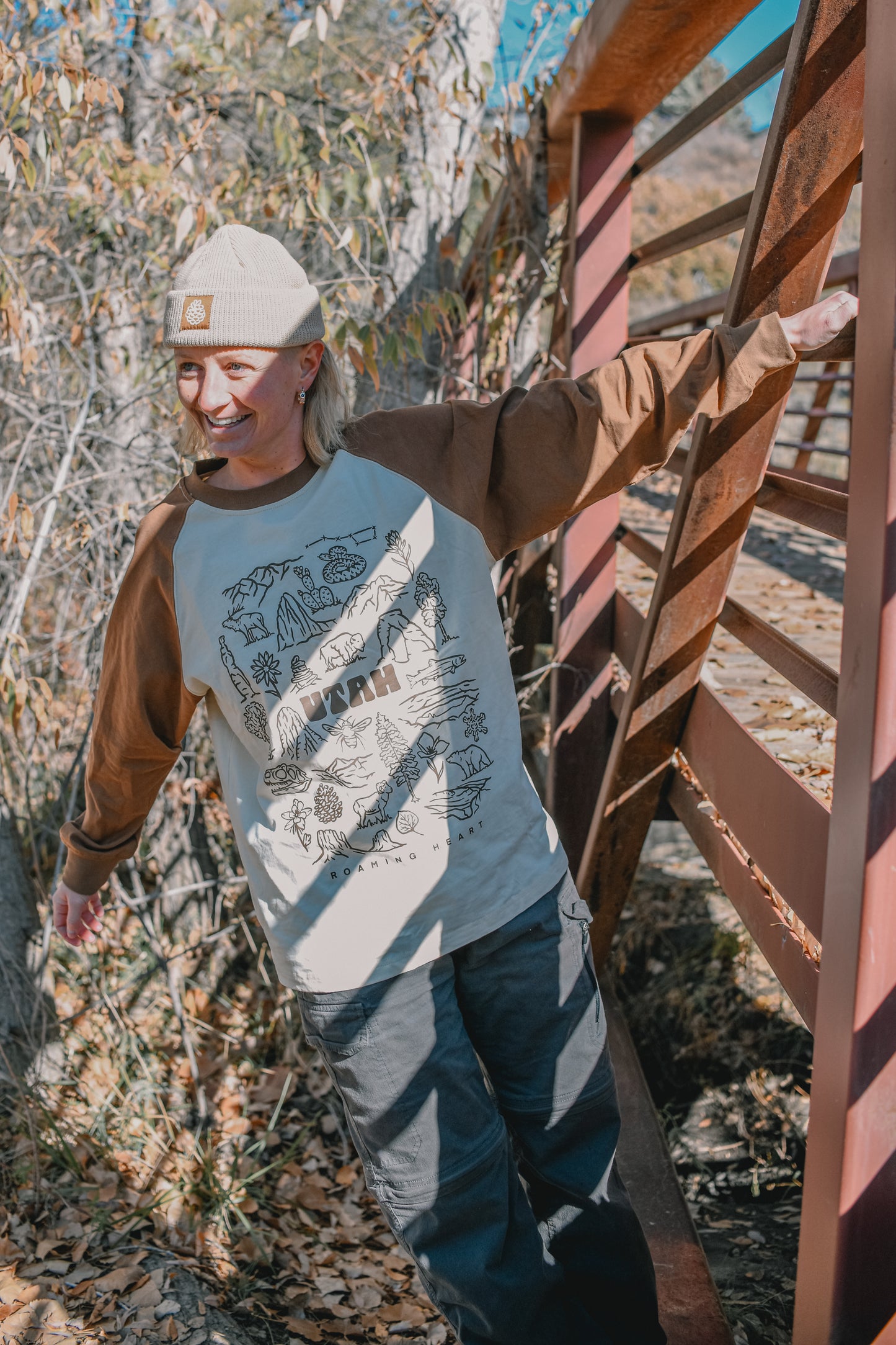 Utah Icon | Raglan Long Sleeve