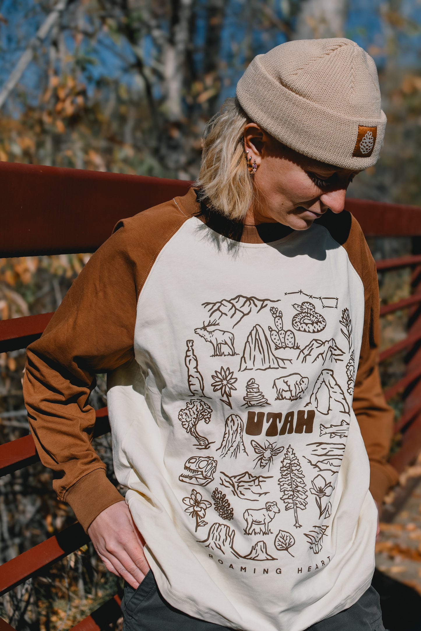 Utah Icon | Raglan Long Sleeve