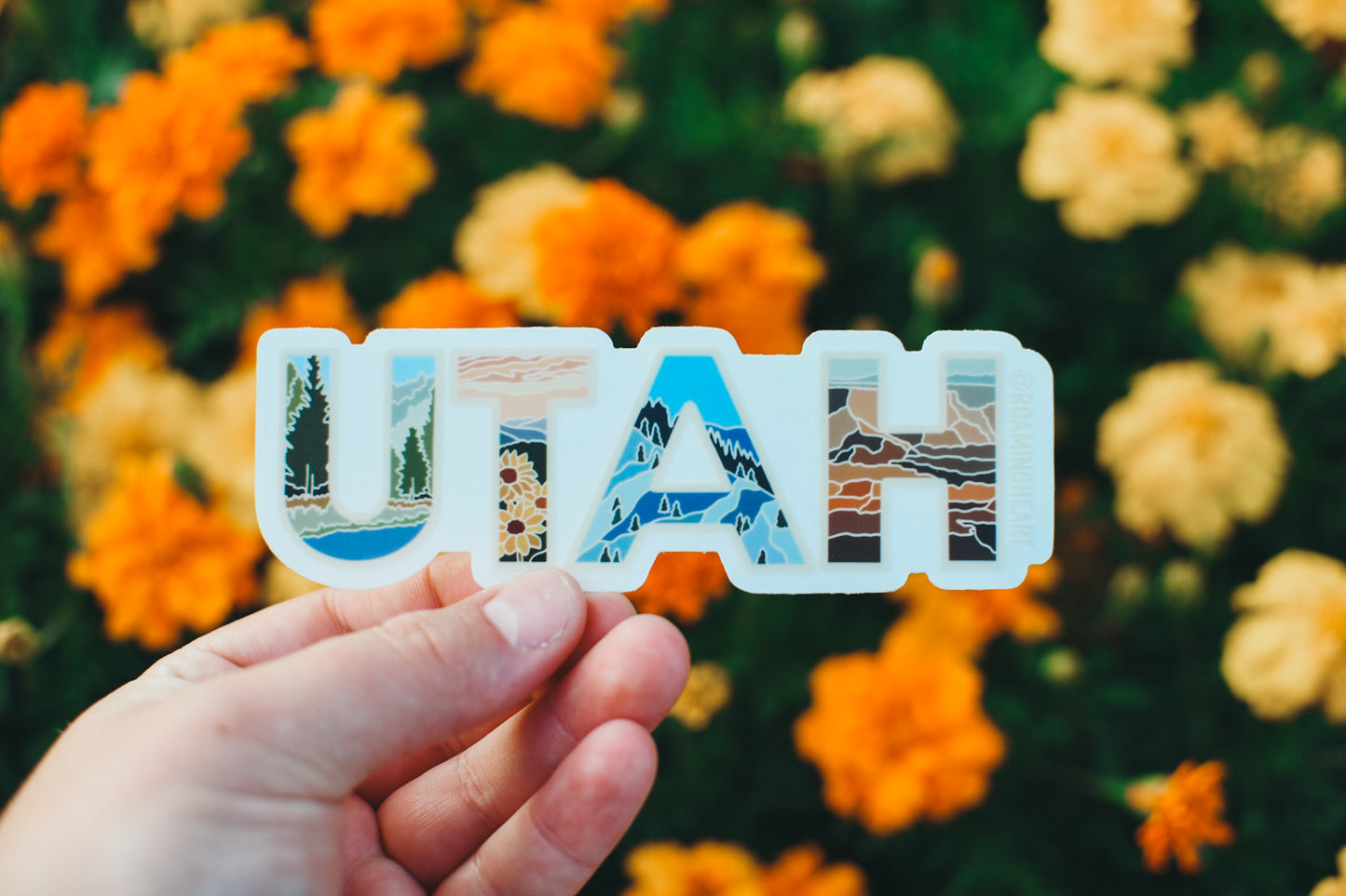 UTAH | Clear Sticker