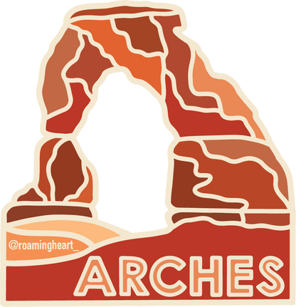 Delicate Arch | Sticker