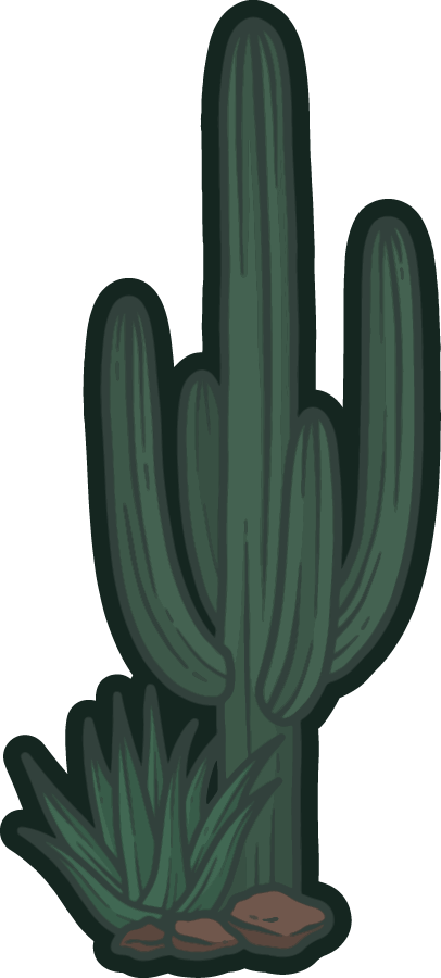 Desert Saguaro | Sticker