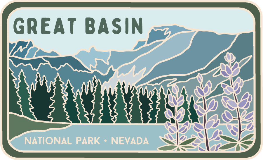 Great Basin - License Plate Series | Sticker