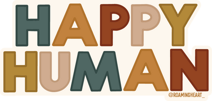 Happy Human | Sticker