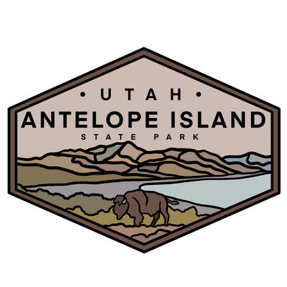 Antelope Island State Park Utah | Sticker