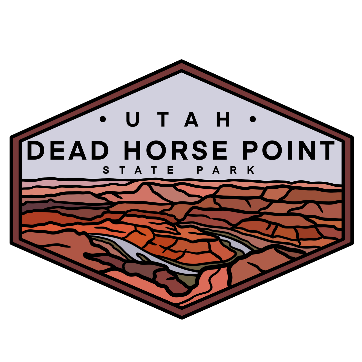 Dead Horse Point State Park Utah | Sticker