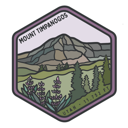 Mount Timpanogos | Sticker