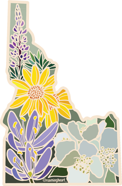 Idaho Wildflower | Sticker