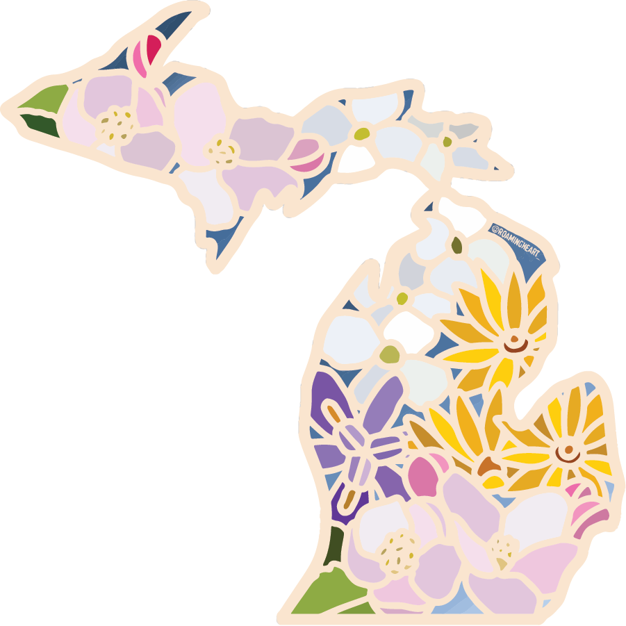 Michigan Wildflower | Sticker