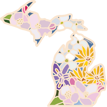 Michigan Wildflower | Sticker