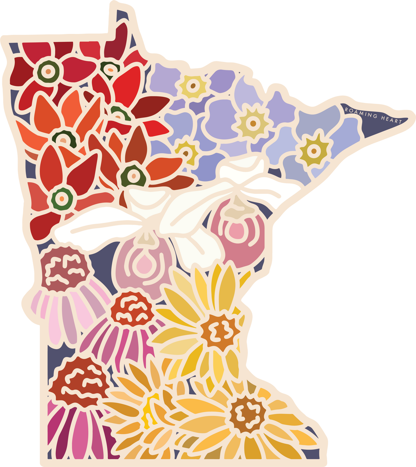 Minnesota Wildflower | Sticker