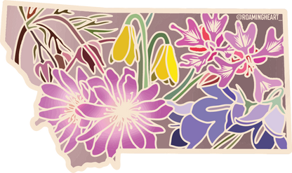 Montana Wildflower | Sticker