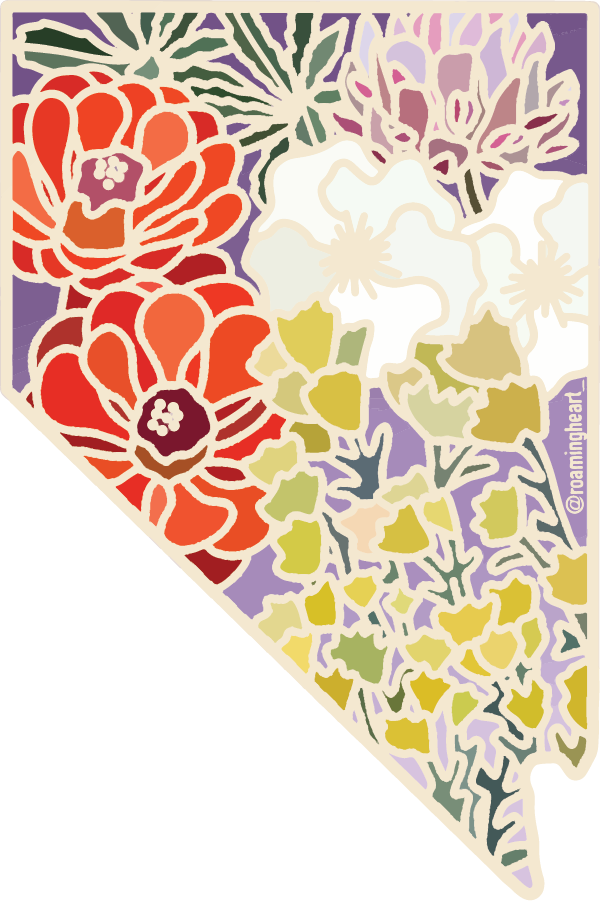 Nevada Wildflower | Sticker