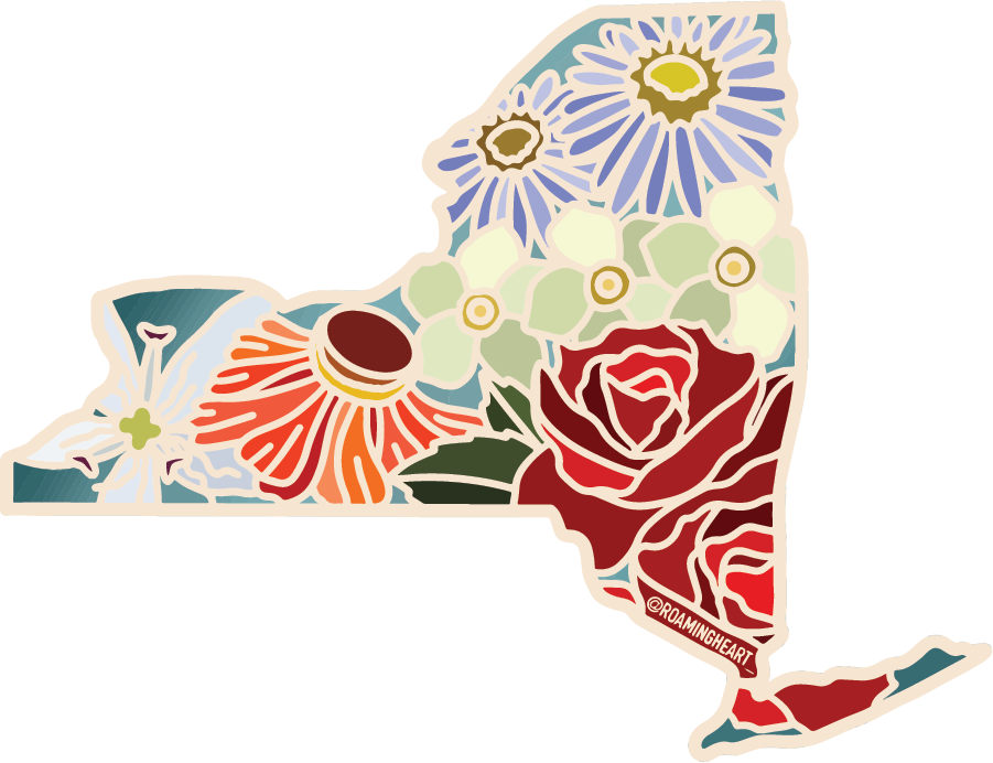 New York Wildflower | Sticker