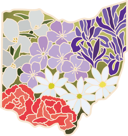 Ohio Wildflower | Sticker