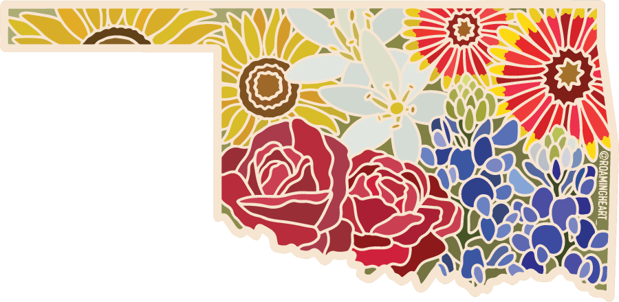 Oklahoma Wildflower | Sticker