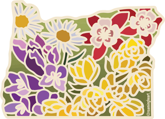 Oregon Wildflower | Sticker