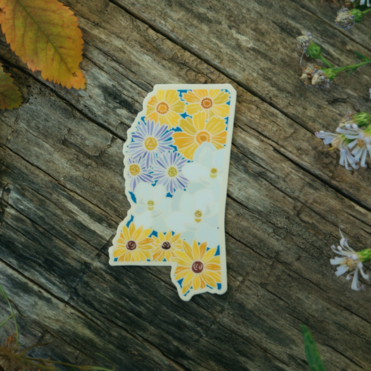 Mississippi Wildflower | Sticker