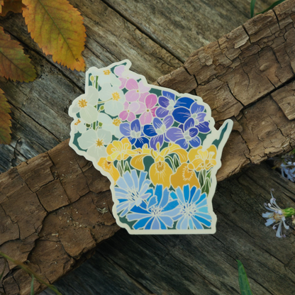 Wisconsin Wildflower | Sticker