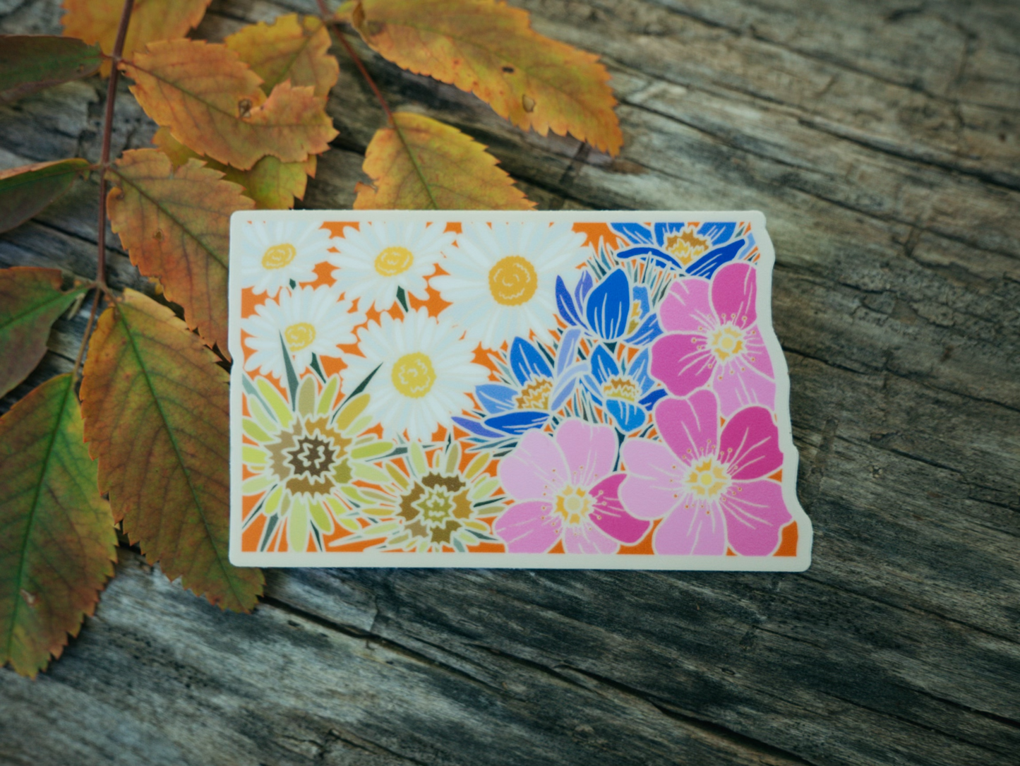 North Dakota Wildflower | Sticker