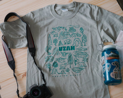 Utah Icons | Daily Tee