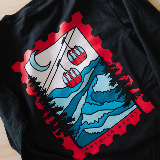 Snowy Ski Lift | Daily Long Sleeve