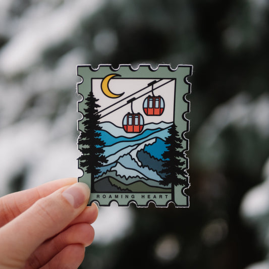 Ski Stamp | Sticker