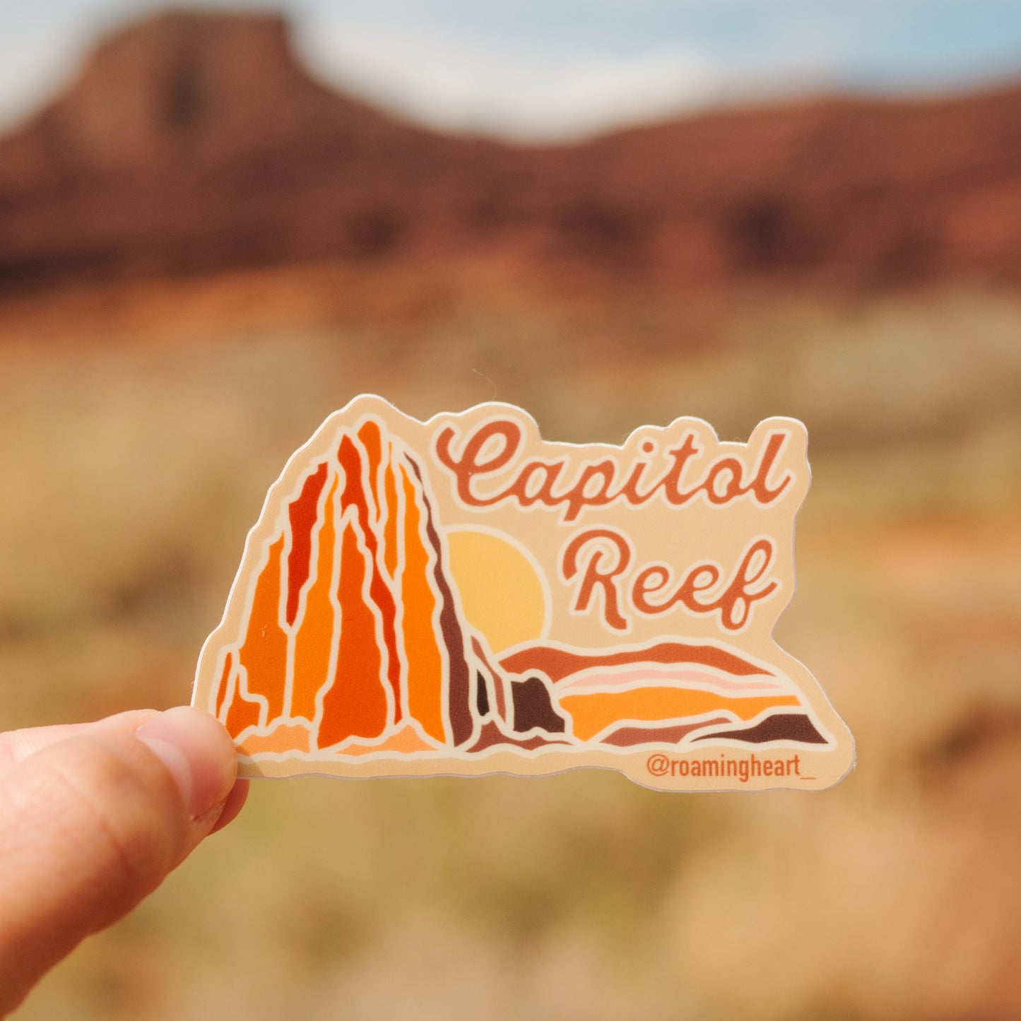 Capitol Reef Cathedrals | Sticker