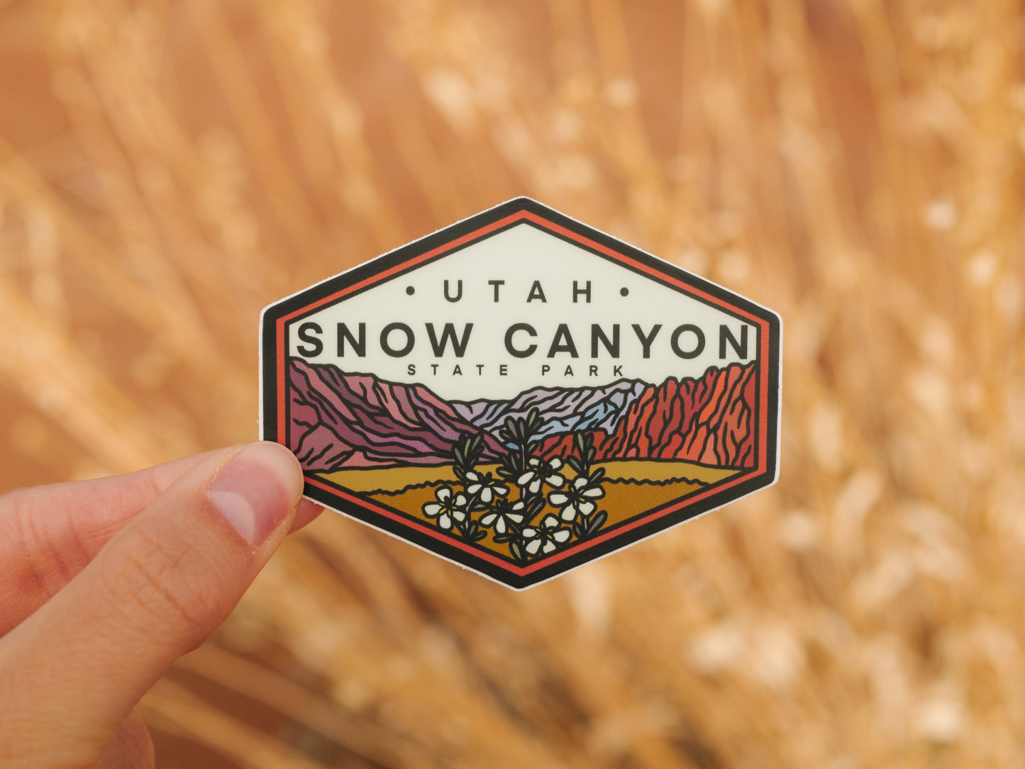 Snow Canyon State Park Utah | Sticker