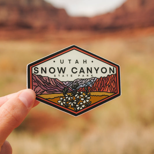 Snow Canyon State Park Utah | Sticker