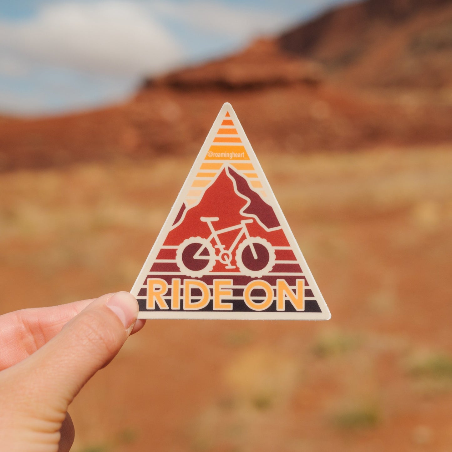 Ride On Mountain Bike | Sticker