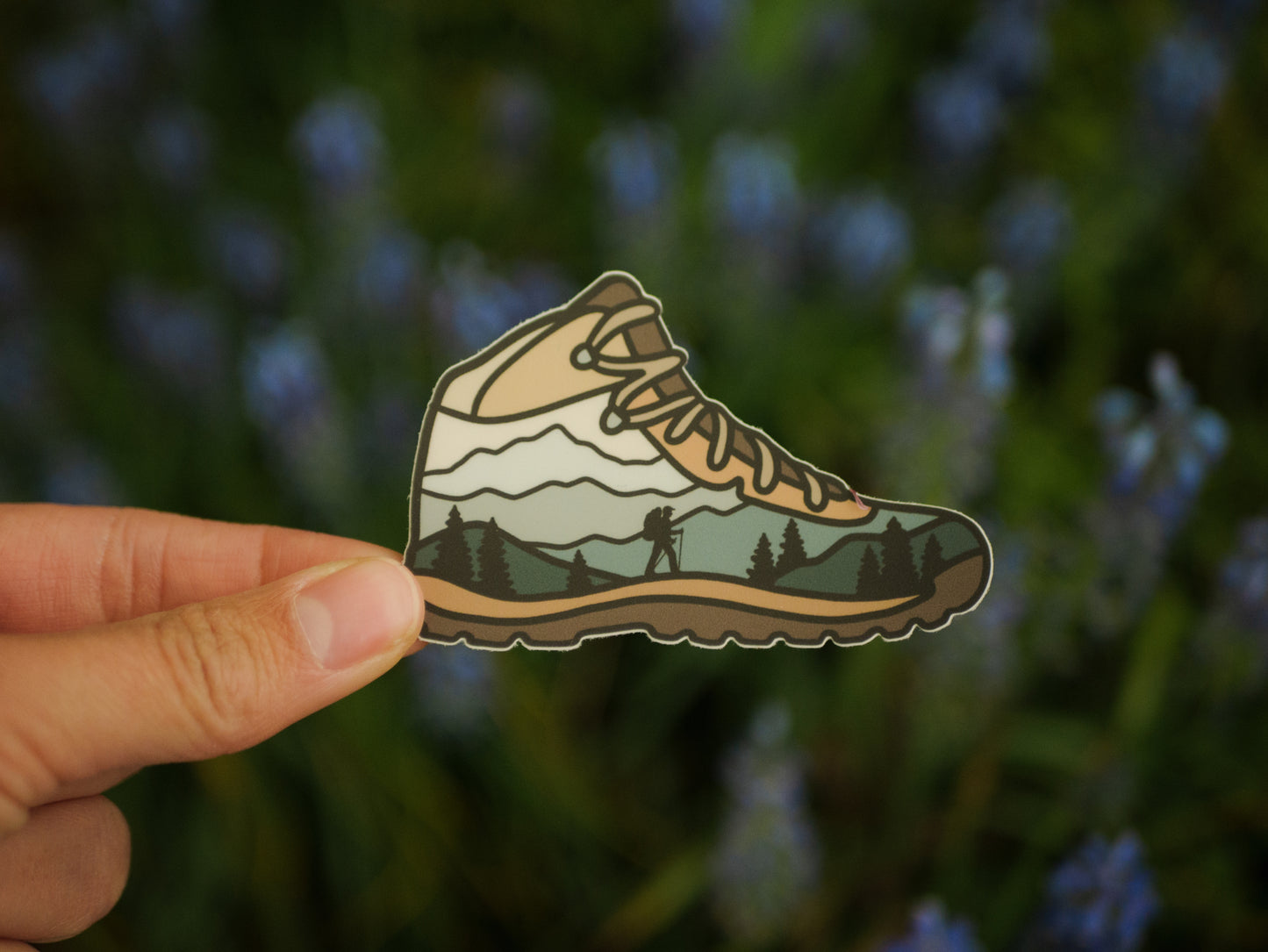 Mountain Hiking Boot | Sticker