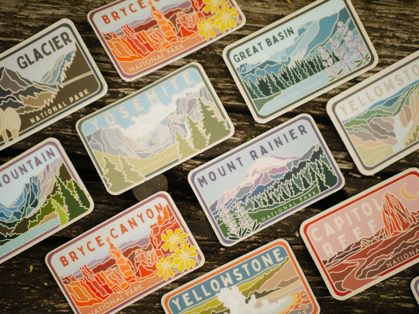 Mount Rainier National Park | Sticker