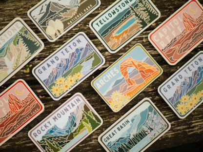 Canyonlands - License Plate Series | Sticker