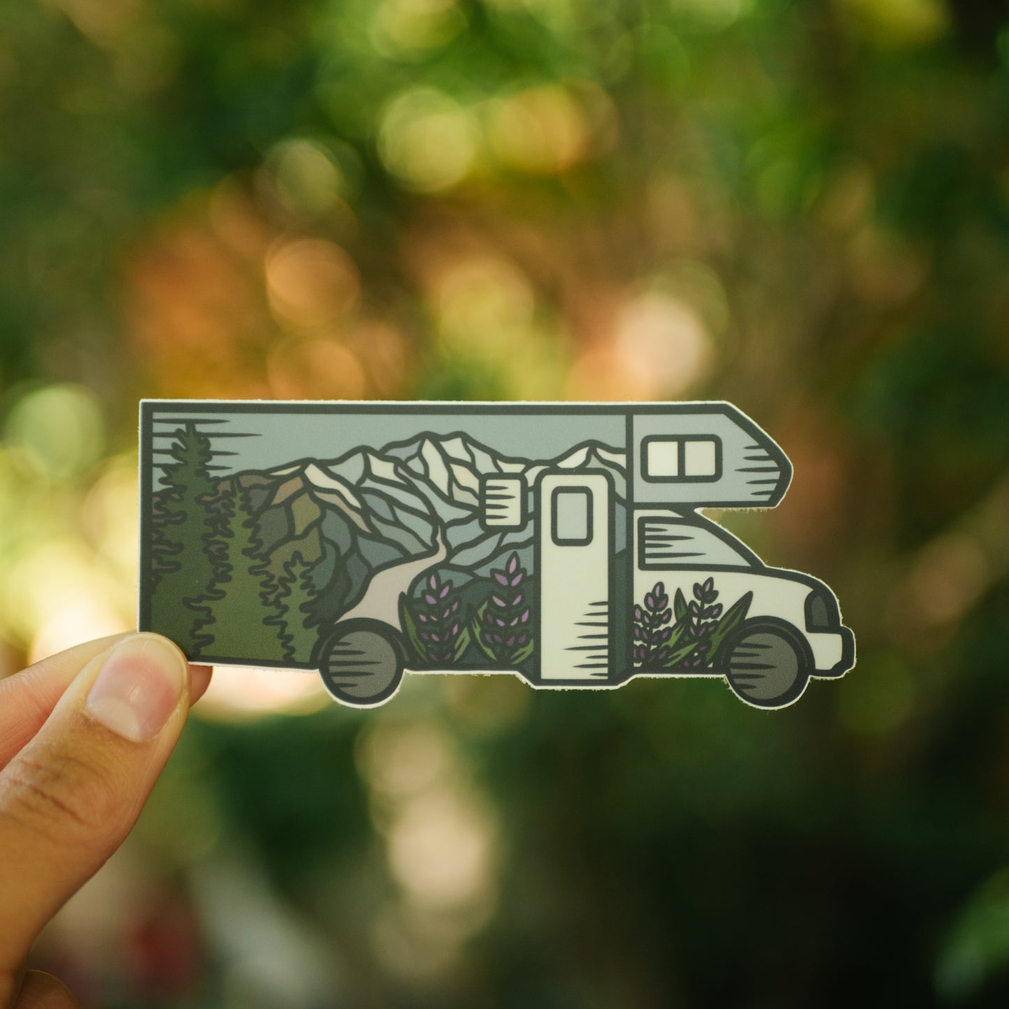 Mountain RV | Sticker