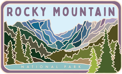 Rocky Mountain - License Plate Series | Sticker