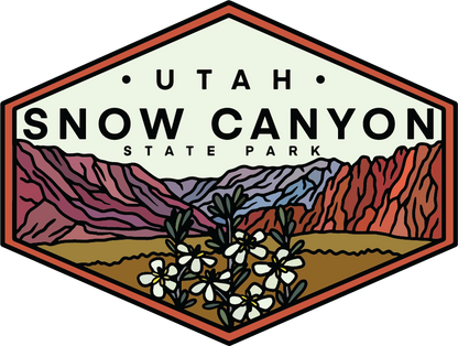 Snow Canyon State Park Utah | Sticker