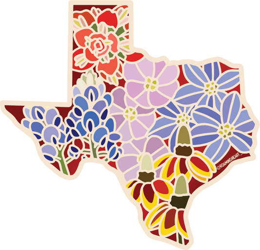 Texas Wildflower | Sticker