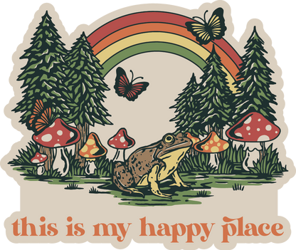 This Is My Happy Place | Sticker