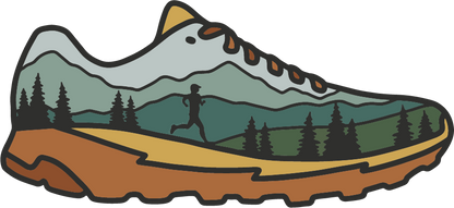 Trail Running Shoe | Sticker