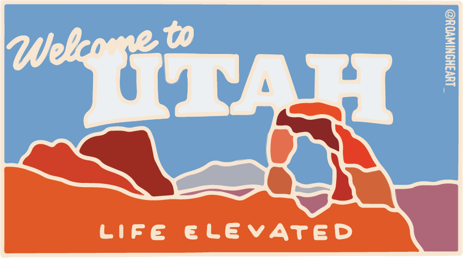 Welcome to Utah | Sticker