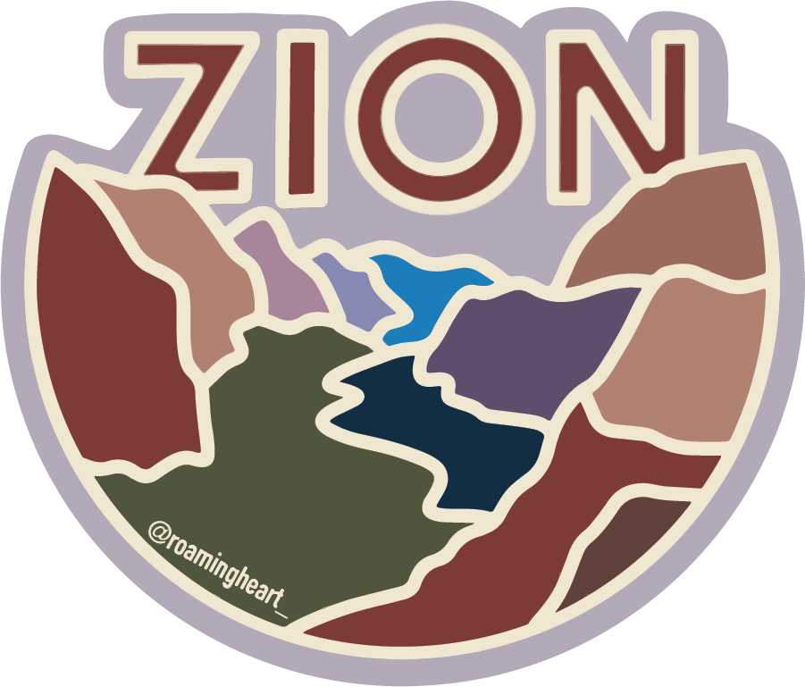 Zion Canyon | Sticker