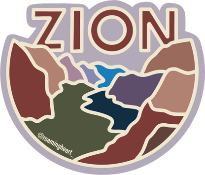 Zion Canyon | Sticker