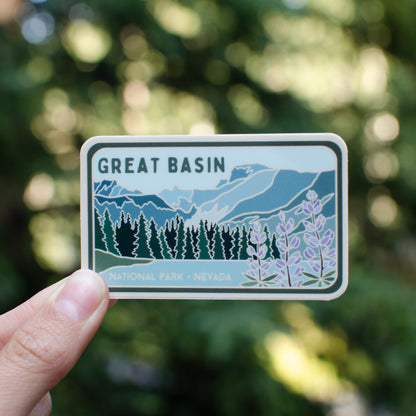 Great Basin - License Plate Series | Sticker