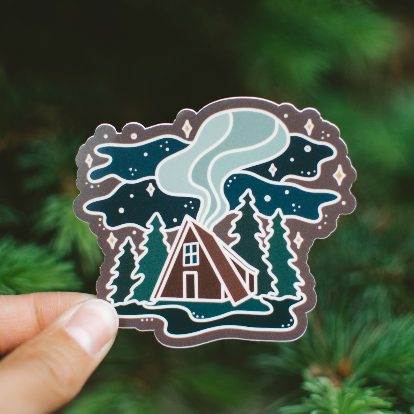 Cabin in the Woods | Sticker