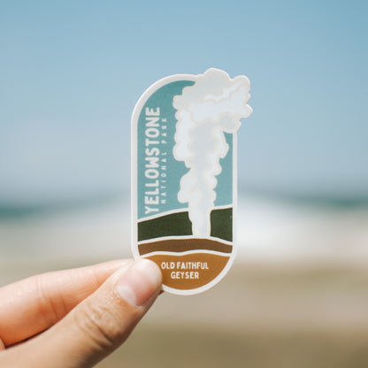 Yellowstone Old Faithful Geyser | Sticker