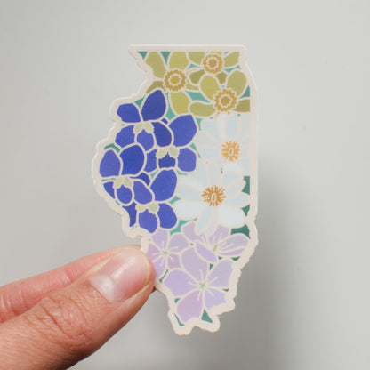 Illinois Wildflower | Sticker