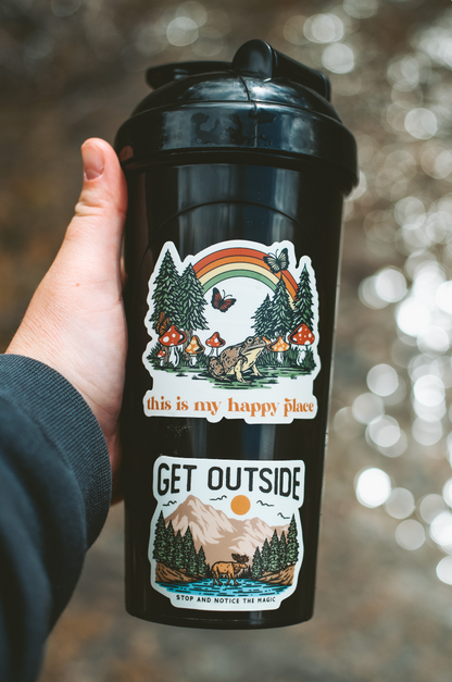 Get Outside - Stop & Notice The Magic | Sticker